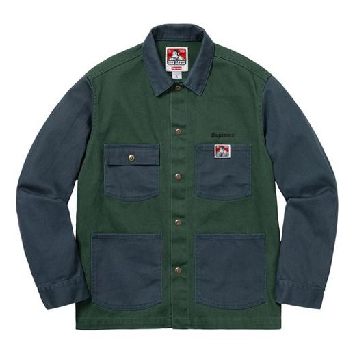 Košeľa Supreme Ben Davis Chore Coat Zelené | SUP-FW19-384, 0
