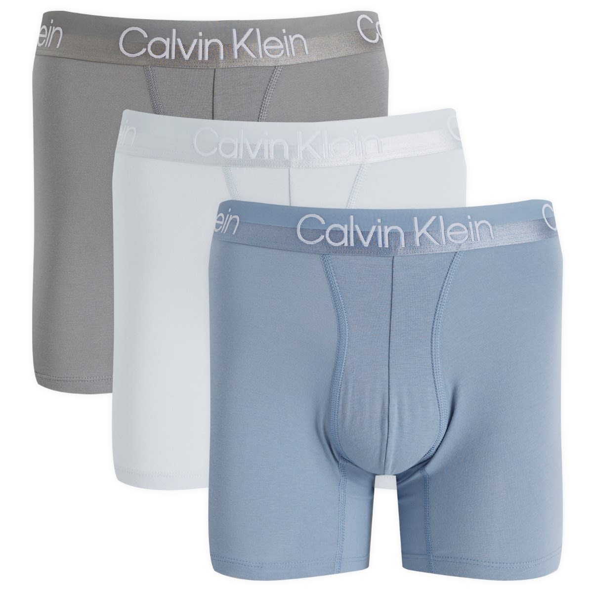 Boxerky CALVIN KLEIN Boxer Briefs - 3 Pack Rôznofarebný | 000NB2971APV3, 0