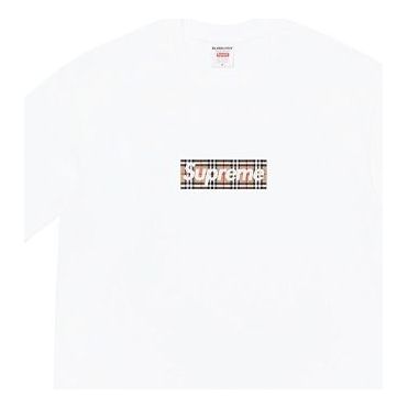 Tričko Supreme Burberry Box Logo T-Shirt Biela | SUP-SS22-127, 0