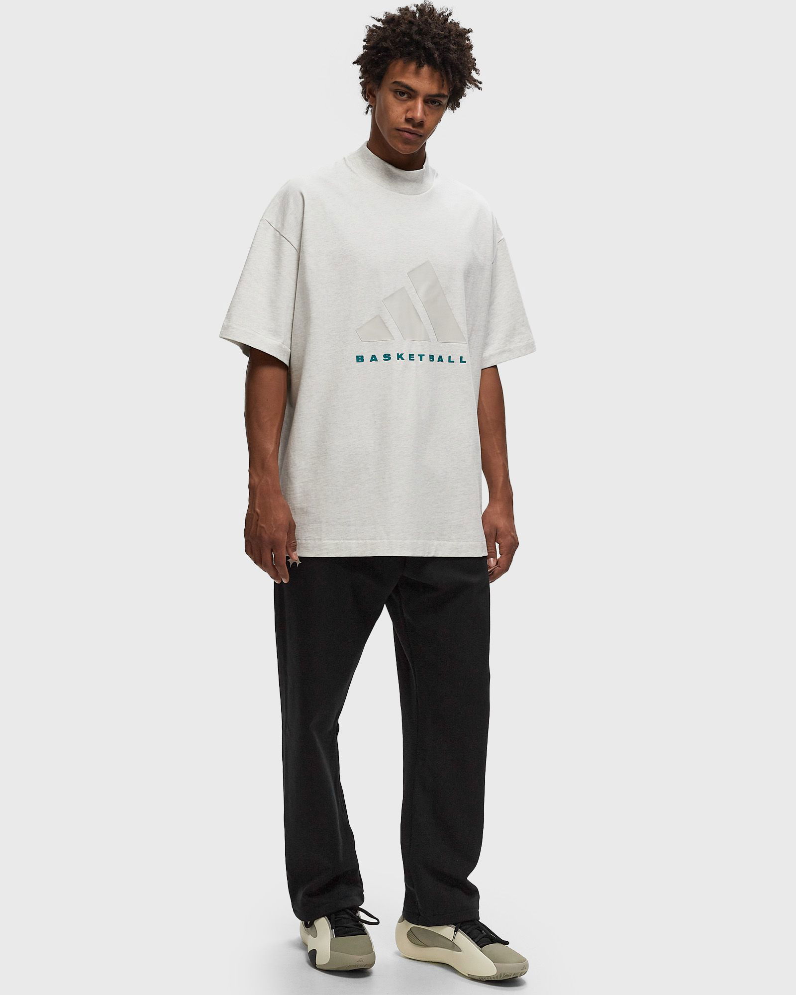 adidas BASKETBALL T-SHIRT, Grau
