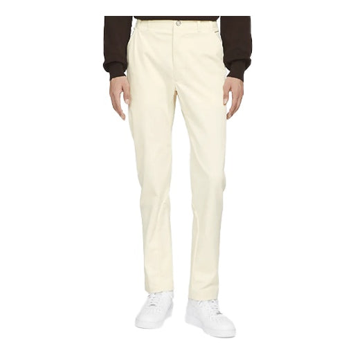 Nohavice Nike ESC Series Solid Color Straight-Leg Casual Pants Béžová | DH2874-790