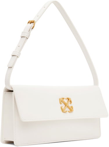 Taška cez rameno Off-White Jitney 1.0 Shoulder Bag Biela | OWNN172C99LEA0010400, 4
