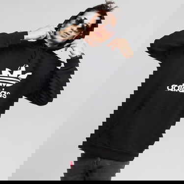 Mikina adidas Originals Trefoil Hoodie Čierna | DT7964, 0