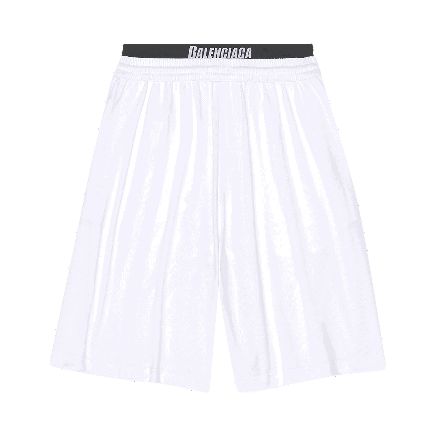 Plavky Balenciaga Swim Shorts Biela | 698317 4C0B4 9000, 0