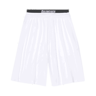 Plavky Balenciaga Swim Shorts Biela | 698317 4C0B4 9000, 0