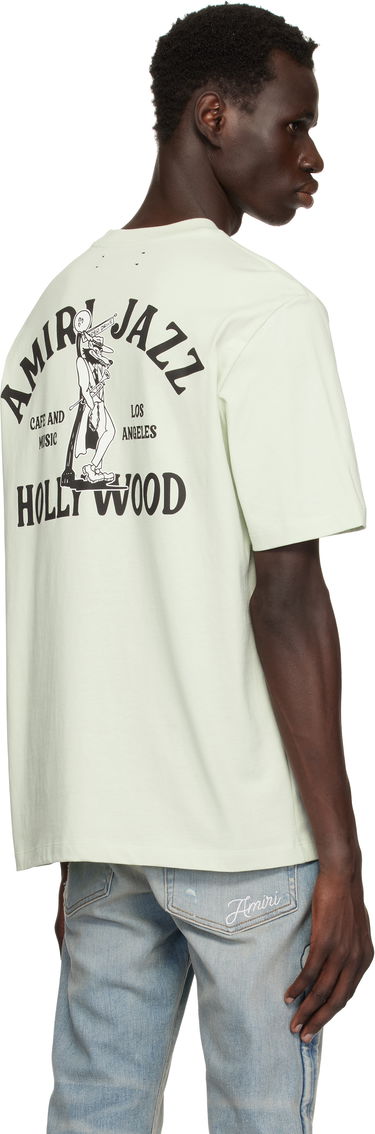 Tričko AMIRI Amiri Jazz Wolf Graphic T-Shirt Zelené | AMJYTE1169, 2