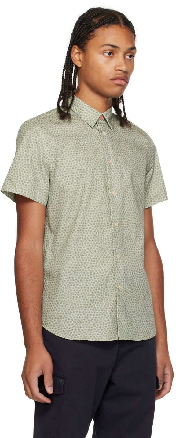 Košeľa Paul Smith PS Paul Smith Floral Print Shirt Zelené | M2R-619P-L21839, 1