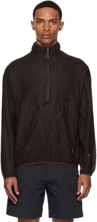 Sveter ROA ROA Alpha Direct Half Zip Sweater Hnedá | RBMW0370FA262, 0