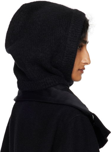 Klobúk Rick Owens Rick Owens Alpaca Knit Hood Čierna | RP02E4481 KWP, 2