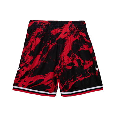 Šortky Mitchell & Ness NBA Chicago Bulls Team Marble Swingman Shorts Čierna | PFSW1279-CBU97PPPBLCK, 1
