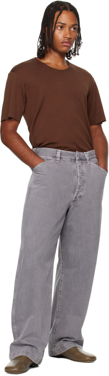 Džínsy LEMAIRE Lemaire Maxi Workwear Jeans Šedá | PA1244 LD1062, 3