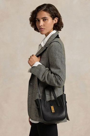 Tote bag Polo by Ralph Lauren Leather Tote Bag Čierna | 428942195, 5