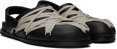 Oblečenie Rick Owens Rick Owens Hollywood Megalaced Mules Čierna | RU01E5813 LOOW1, 3