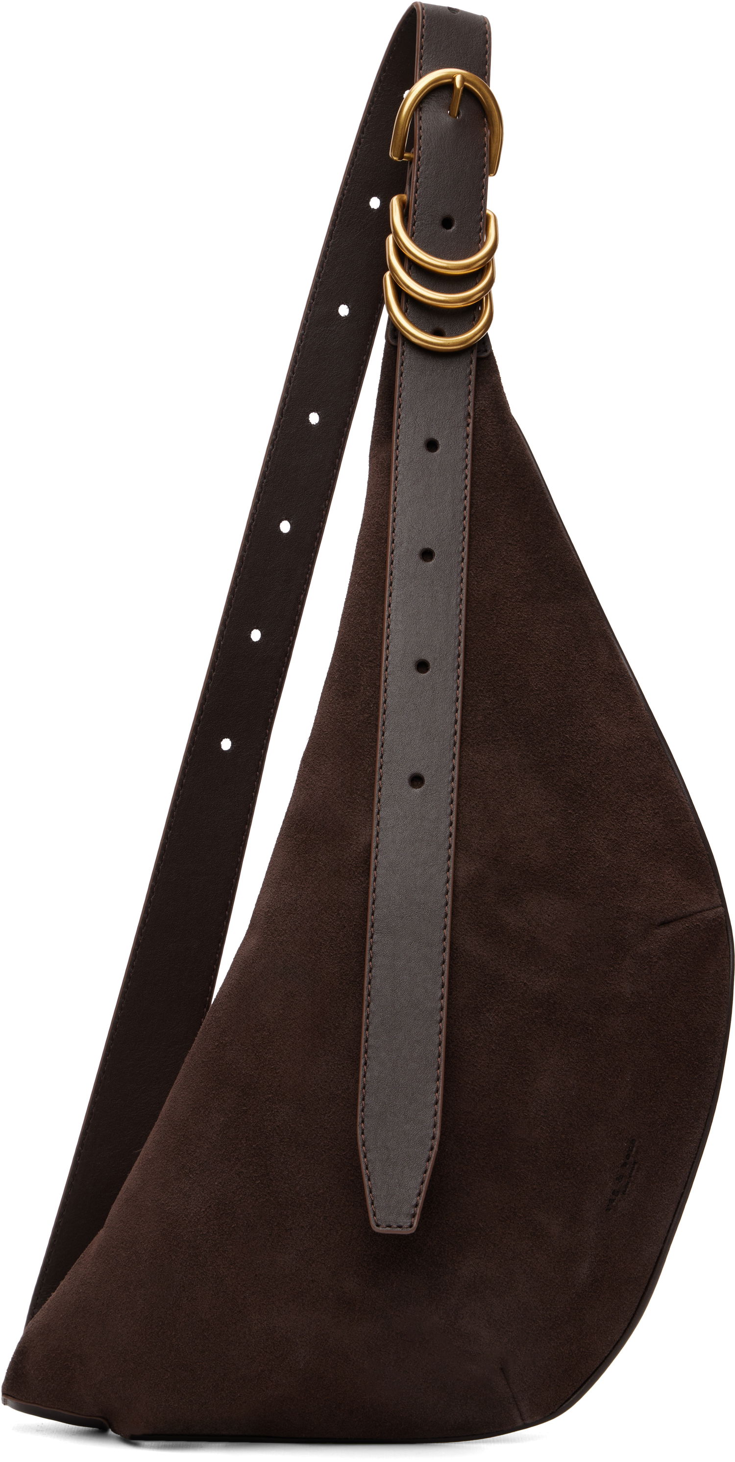 Taška cez rameno rag & bone Rag & Bone Brooklyn Suede Sling Bag Hnedá | SD100229, 0