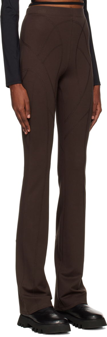 Legíny HELIOT EMIL Dulcet Seam Detail Trousers Hnedá | AW22_W_10_080_M08_CBR21, 1