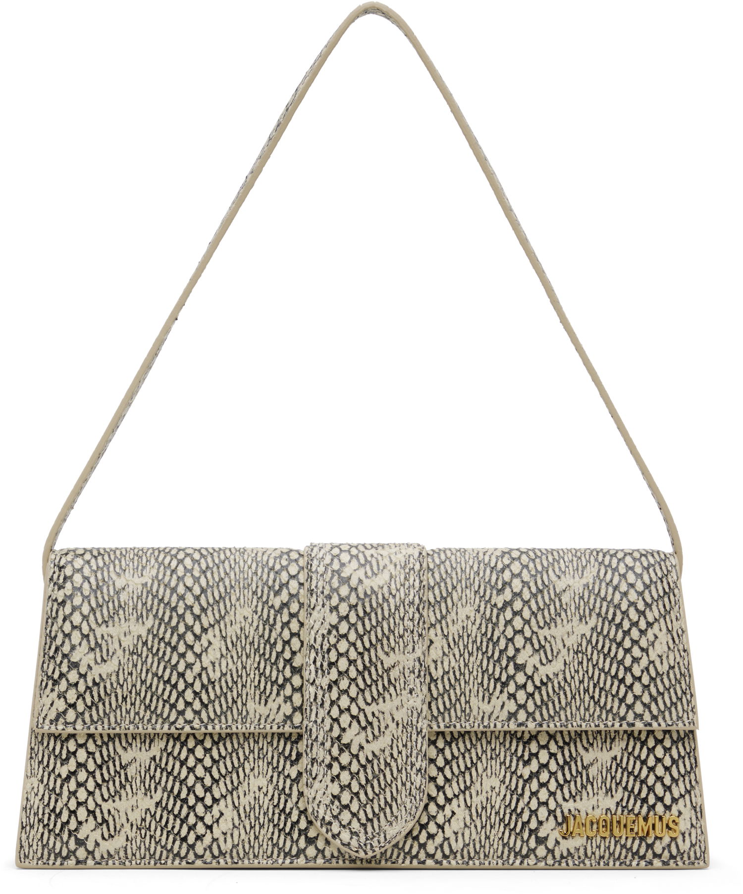 Taška cez rameno Jacquemus Snakeskin print 'The long Bambino' shoulder bag Rôznofarebný | 25HBAW00013AC05G04, 0