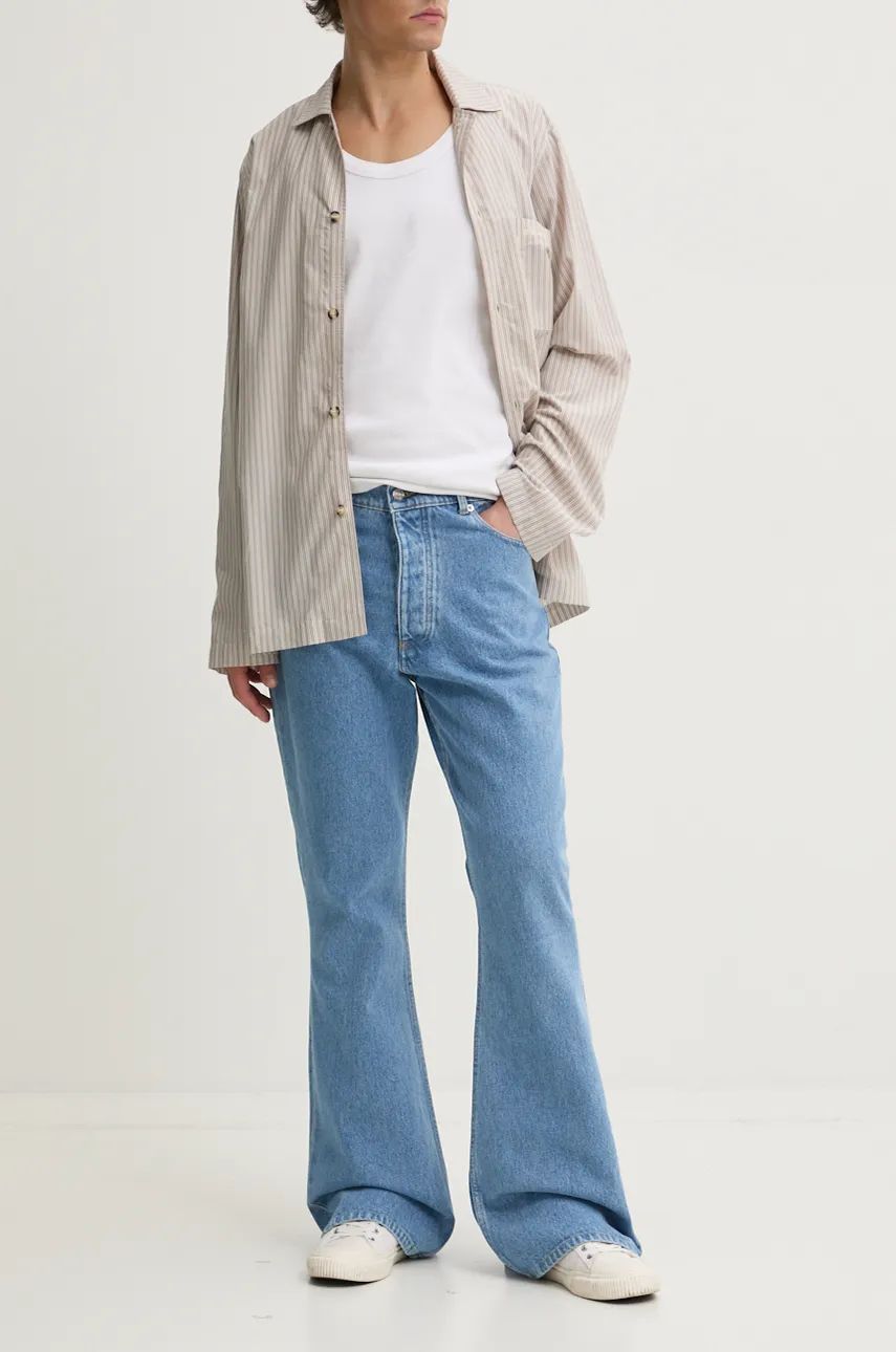 Džínsy Nanushka Bootcut Jeans Modrá | NM24PFPA01652, 0