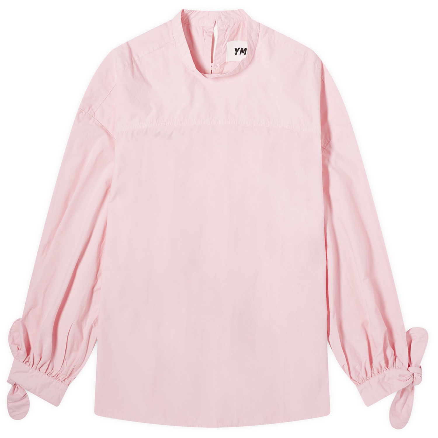 Košeľa YMC Rush Long Sleeve Shirt With Tie Cuffs Ružová | Q2WMJ-60, 1