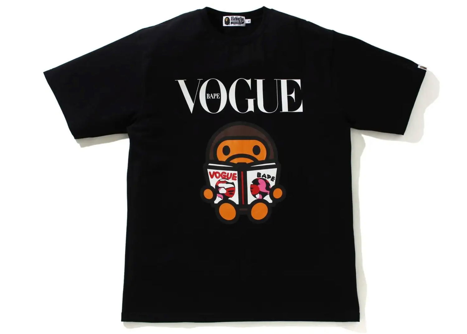 Tričko BAPE VOGUE x Baby Milo Tee Čierna | 2H23-209-912, 0