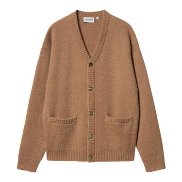 Sveter Carhartt WIP Knit Cardigan Hnedá | I033914_8, 5