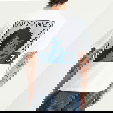 Tričko By Parra Nothing Please T-Shirt Biela | 54305-WHT, 3
