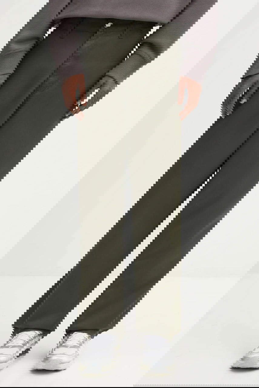 Nohavice Carhartt WIP Simple Straight-Leg Pants Zelené | I034907.6302, 0