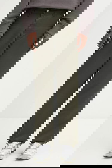 Nohavice Carhartt WIP Simple Straight-Leg Pants Zelené | I034907.6302, 0