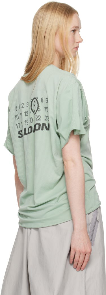 Tričko Maison Margiela Salomon Edition Seamless Sport T-shirt Zelené | S52GC0345 M20101, 2