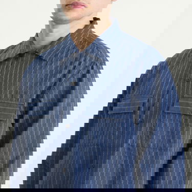Košeľa visvim Keesey Stripe Shirt Modrá | 0125205011005, 5