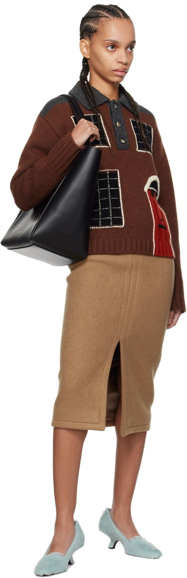 Tote bag JW Anderson JW Anderson Corner Tote Čierna | HB0547-LA0351, 3