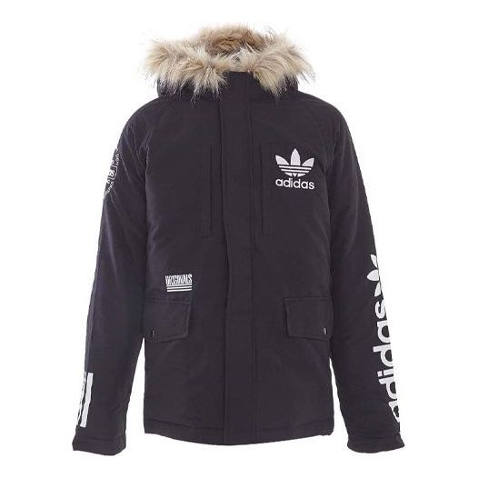 Parka adidas Originals Padded Down Jacket Čierna | AY8638