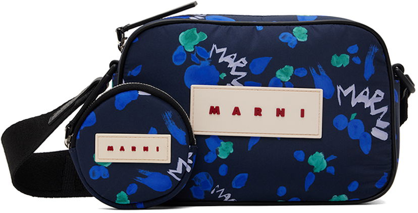 Ľadvinka Marni Camera Bag Navy | SBMP0146U4 P6484