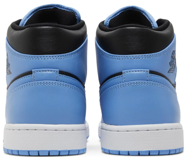 Tenisky a topánky Jordan Jordan 1 Mid Black University Blue Modrá | DQ8426-401, 3