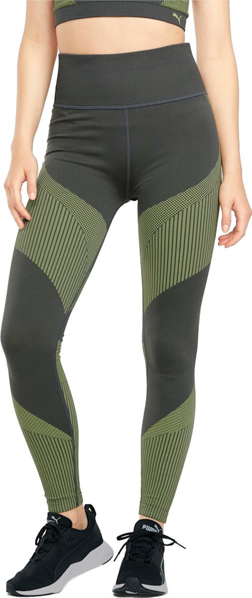 Legíny Puma Puma Train Seamless HW 7/8 Tight Leggings Zelené | 52105207, 0