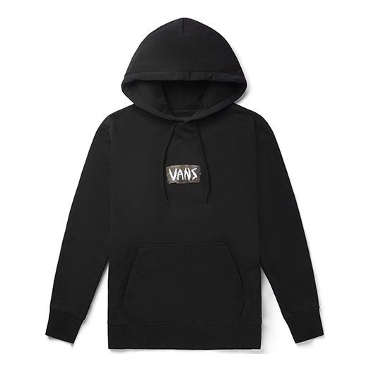 Mikina Vans Vans Camo Box Pullover Hoodie Čierna | VN0A4BP4BLK