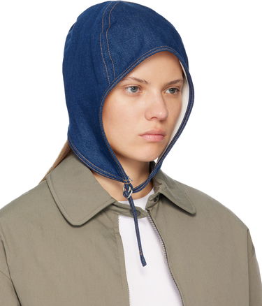 Klobúk Acne Studios Stitched Denim Cinch Hat Modrá | C40432-, 1