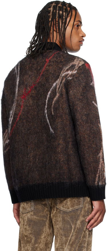 Sveter AMIRI AMIRI Floral Crewneck Sweater Čierna | AMKNCW1098, 2