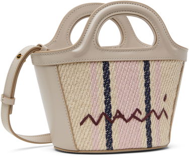 Kabelka Marni Marni Tropicalia Micro Tote Bag Hnedá | BMMP0067Q7 P8181, 3