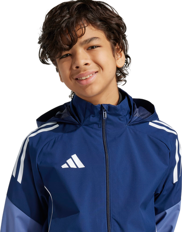 Vetrovka adidas Originals adidas TIRO25C Hooded Jacket Modrá | ji6537, 3