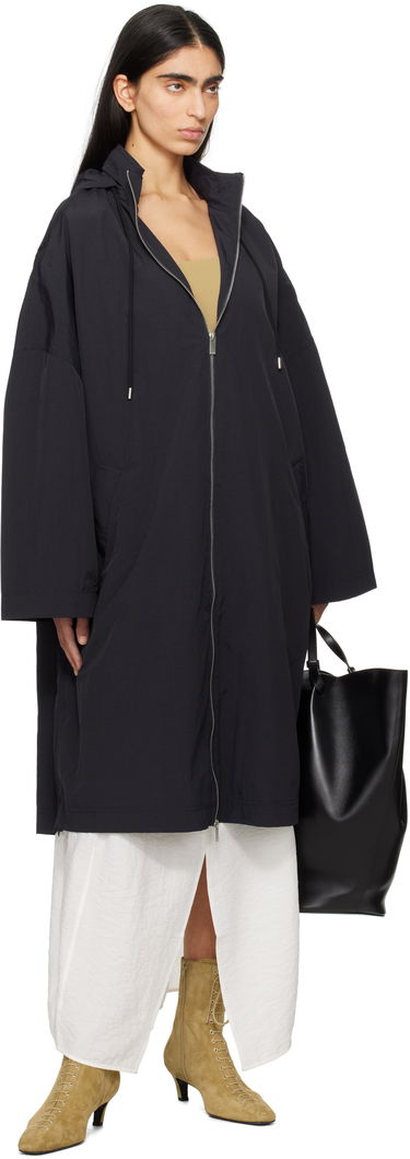 Vetrovka TOTEME TOTEME Windbreaker Hooded Coat Navy | 252-WRO0172-FB0367, 3