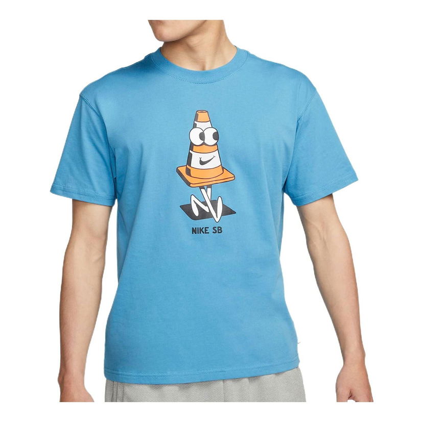 Tričko Nike Nike SB Cone T-Shirt Modrá | DJ1225-469