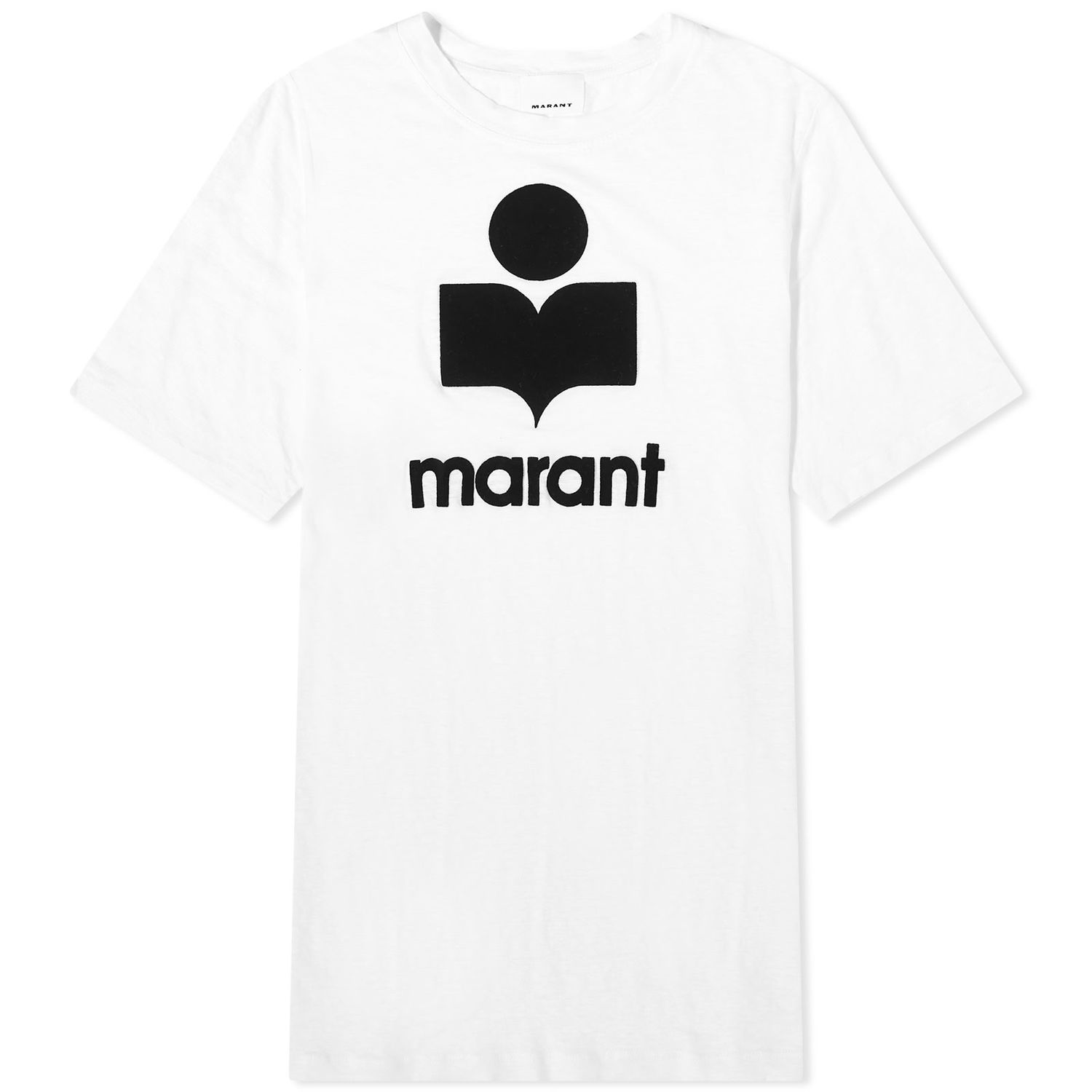 Tričko ISABEL MARANT Karman Logo T-Shirt Biela | 24PTS0045HA-B1N22H-20WH, 0