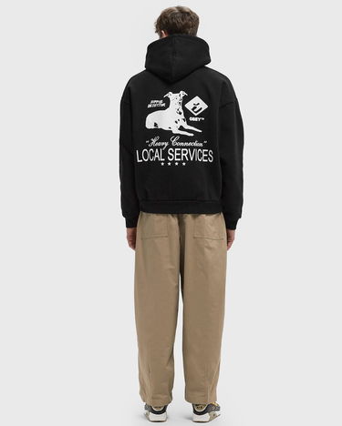 Mikina OBEY Extra Heavy Black Hoodie XL Čierna | 112470238-BLK, 1