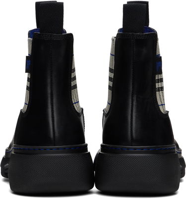 Tenisky a topánky Burberry Burberry Creeper Low Chelsea Boots Čierna | 8102718, 1