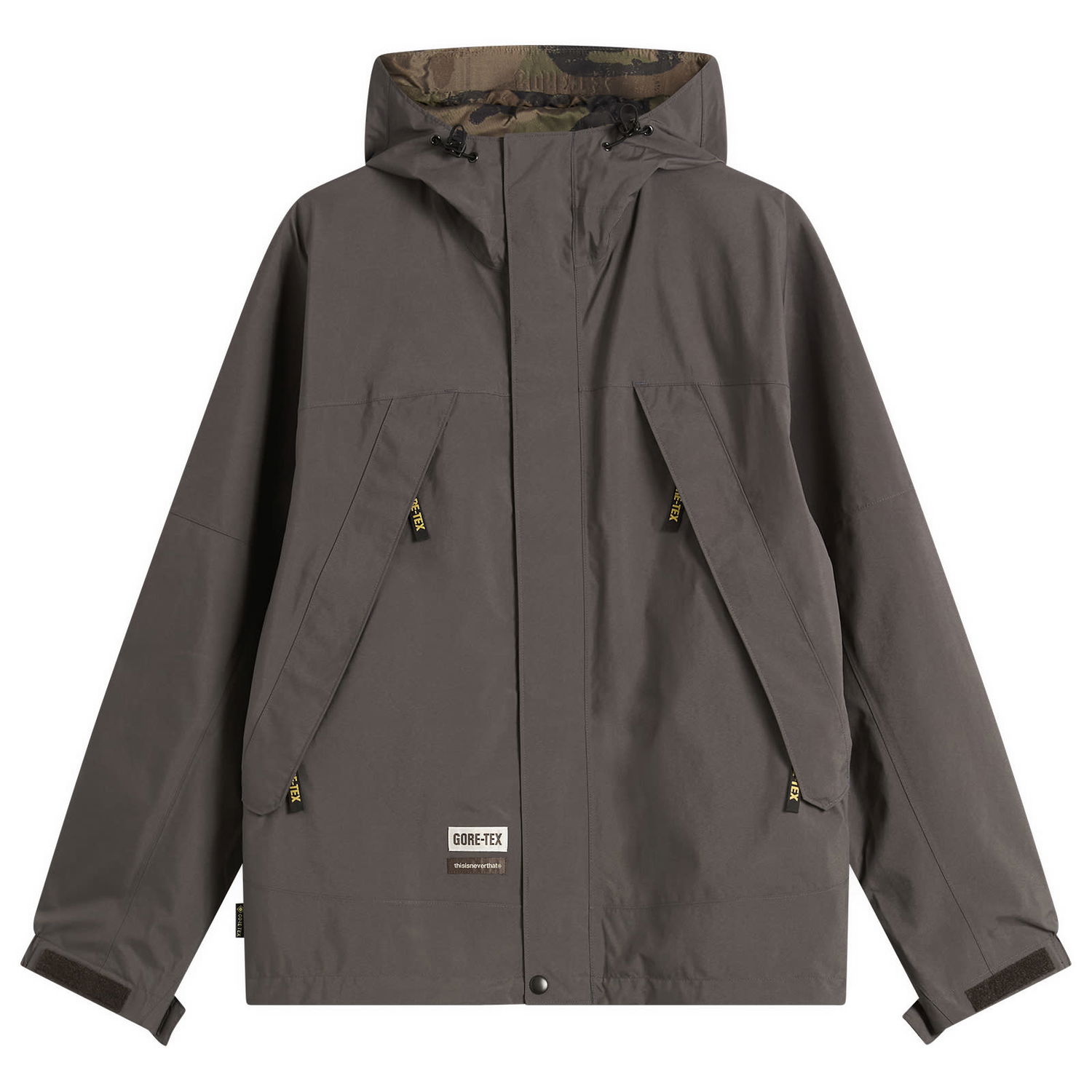 Vetrovka thisisneverthat GORE-TEX 2L Reversible Jacket Hnedá | GT253GOWLS02, 0