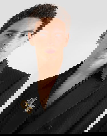 Spona Dolce & Gabbana Sartoria Floral Brooch With Rhinestones Onesize Rôznofarebný | WPS1F7W1111ZOO00, 1