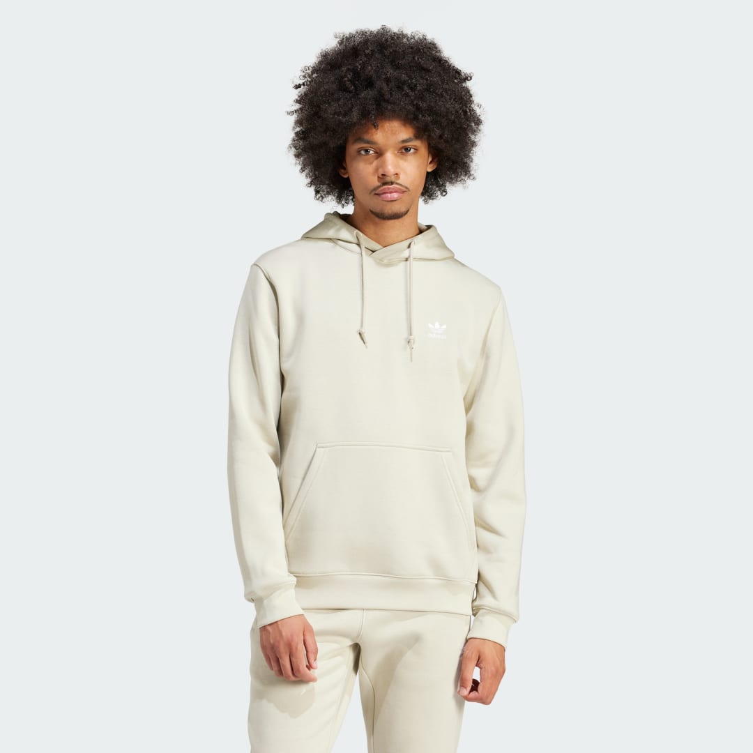Mikina adidas Originals Trefoil Essentials Béžová | IR7785, 1