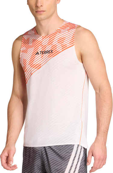Tielko adidas Performance Terrex Techrock Pro Tank Top Biela | jx2831, 0