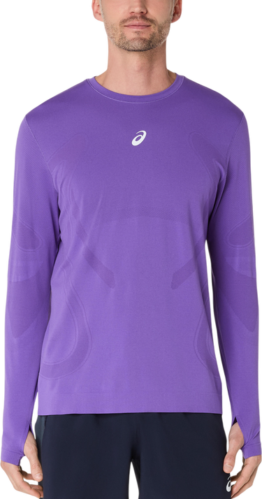 Tričko Asics ASICS Road Seamless Long Sleeve Top Fialová | 2011d356-500, 0