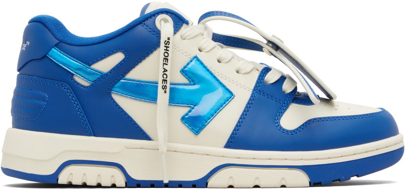 Tenisky a topánky Off-White Out Of Office Metallic Arrow Modrá | OMIA189F25LEA00E6145